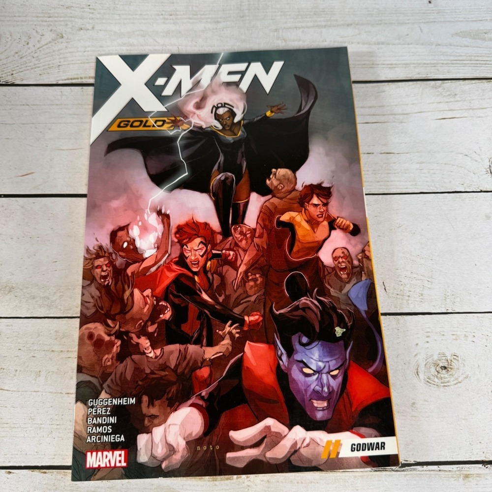 Marvel X-Men Gold Godwar Graphic Novel Collected TPB Comic‎ Book Paperback
